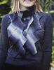 Alpaca Yarns Checker Board Scarf - Knitting Pattern