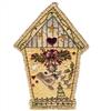 Chickadee Hollow Vintage Christmas Ornament Birdhouse
