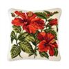 Elizabeth Bradley Tapestry Kit - Hibiscus (Winter White background)