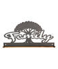 Ackfeld Craft Hanger - Metal 12" - Family with Dowel