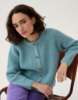 Sirdar 10780 Round Neck Cardigan - Knitting Pattern