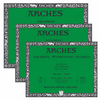 Arches Watercolour Natural White Block, Cold Pressed 300gsm 20 Sheet