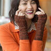 Malabrigo Chelsea Market - Blackberry-stitch wristers