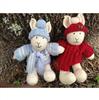 Cameron-James Designs Winter and Holly Bunny Knitting Pattern