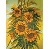 Collection D'Art Tapestry Canvas 40X50 Sunflowers