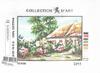 Collection D'Art Tapestry Canvas 20X25 Cottage Garden