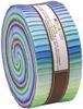 Robert Kaufman Kona Cotton Roll Ups: Sunset Palette - 2.5" 40pcs Bundle