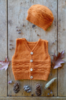 Lisa F BC145 Finlay Vest and Hat - Knitting Pattern