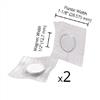 ByAnnie Magnetic Snap Set - 14mm Sew-in Invisible 2sets