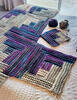 Holland Designs Crochet Pattern - Log Cabin Waffle Blanket