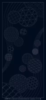 QH Textiles Wagara Sashiko Panel Part 10 Windchimes Navy