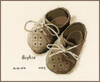 Vervaco Cross Stitch Kit - First shoes