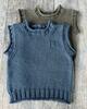The Kiwi Stitch & Knit Co Rudy Rolled Edge Vest & Hat - Knitting Pattern