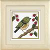 Lyn Manning Cross Stitch Kit - New Zealand Birds - Tauhou the Waxeye