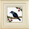 Lyn Manning Cross Stitch Kit - New Zealand Birds - Tui, the Parson's Bird
