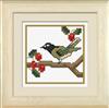 Lyn Manning Cross Stitch Kit - New Zealand Birds - Hihi The Stitchbird