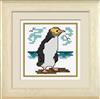 Lyn Manning Cross Stitch Kit: Hoiho, the Yellow-eyed Penguin