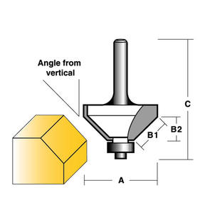 CARBITOOL CHAMFERING BITS