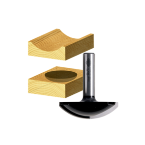 CARBITOOL HALF CORE BOX BIT