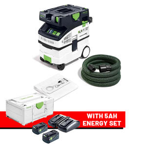 FESTOOL CTLC MIDI EXTRACTOR WITH 5AH ENERGY SET