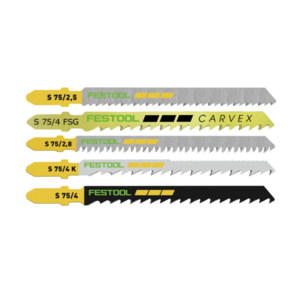 FESTOOL ACCESSORIES MIXED ASSORTMENT BLADES 75MM 25PCE