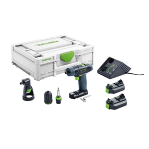 FESTOOL CORDLESS DRILL 11V TXS Li 2.6A SET AUS