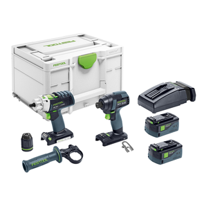 FESTOOL TID/TPC 18V 2 Piece Impact Driver and Hammer Drill Set