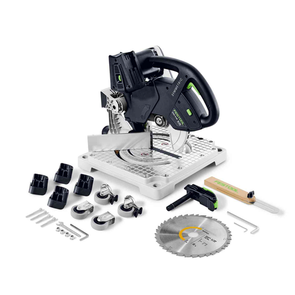 FESTOOL CORDLESS COMPOUND MITRE SAW SYMMETRIC SYMC 70 EB BASIC