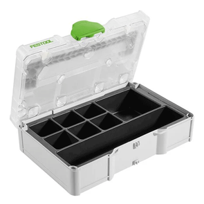FESTOOL ACCESSORIES MINI SYSTAINER RACK SYSTEM SYS3 S 76 TRA UNI