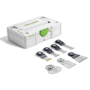 FESTOOL ACCESSORIES MINI SYSTAINER RACK SYSTEM OSCILLATOR 7 BLADE  SET