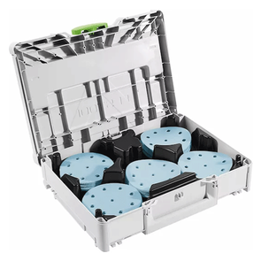FESTOOL ACCESSORIES SYS-STF D125 GR-SET ASSORTED ABRASIVES IN SYS3 M112