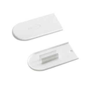 LAMELLO CABINEO WHITE PLASTIC COVERS 100 PCS