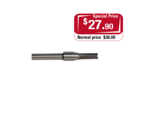 LINBIDE STRAIGHT ROUTER BITS - TWO FLUTE 1/4 SHANK