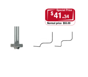 LINBIDE ROMAN OGEE BITS - FLAT PROFILE