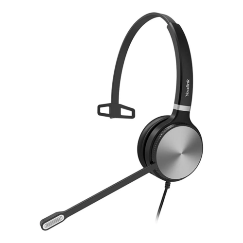 Wired Headset, Mono, Noise-cancelling mic, Leather Ear Cushions, QD Functionality, RJ9 interface