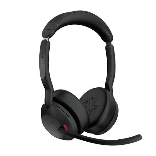 Evolve2 55 Stereo Wireless (Bluetooth) Headset, MS, USB-A, Link 380