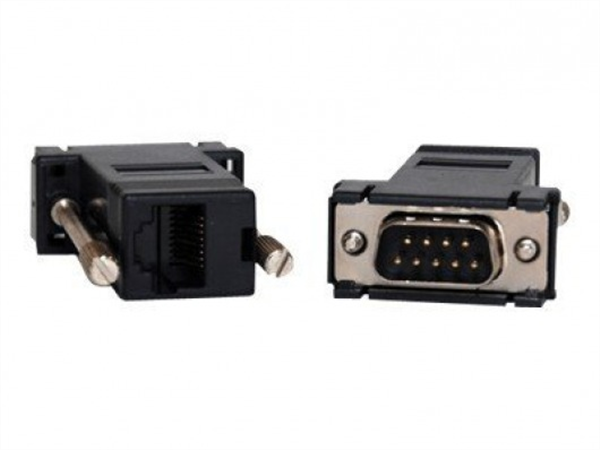 Adapter RJ45-DB9M DTE straight