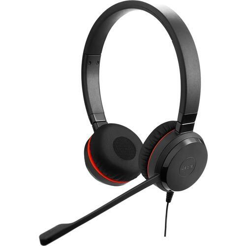 Evolve 30 II Stereo Wired (3.5mm, USB-C, USB-A) Headset, MS