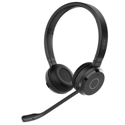 Evolve 65 TE Wireless (Bluetooth) Stereo Headset, MS, USB-A
