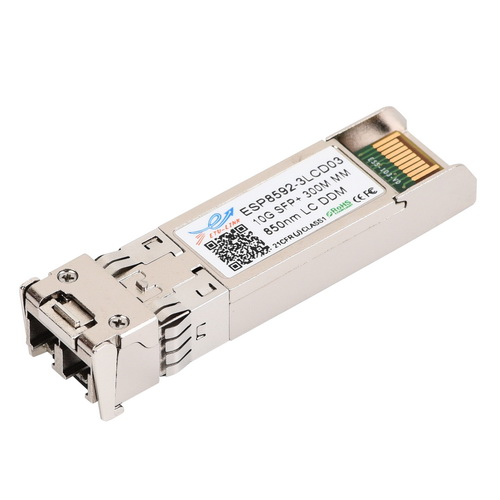 10 GbE  850nm multimode SFP+ Module, 300M reach