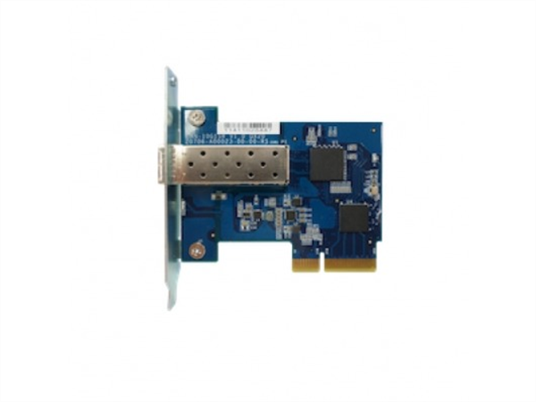 Single-port SFP+ network expansion card, rackmount bracket