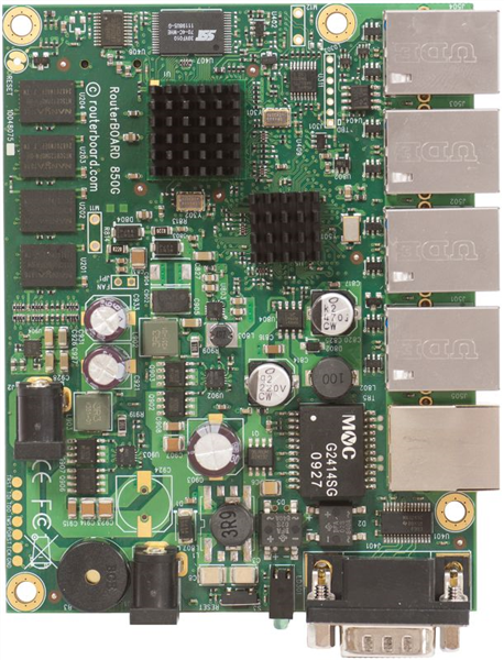 RouterBOARD Gigabit Ethernet Router, PoE