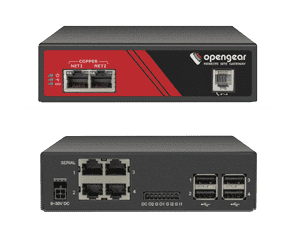 ACM7000 Resilience Gateway, 4 serial Cisco Straight pinout, 2 GbE, 4 USB console ports, PSTN modem 2 DIO, 2 output, Global Power Supply