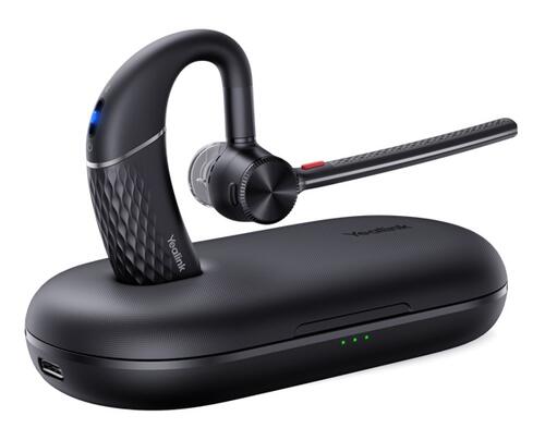 Bluetooth Headset for Mobile Phone and PC, Small Form Factor, Carrying case with built-in battery