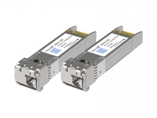 10 GbE  Bi-Directional Single-mode SFP+ Pair, 10km Range