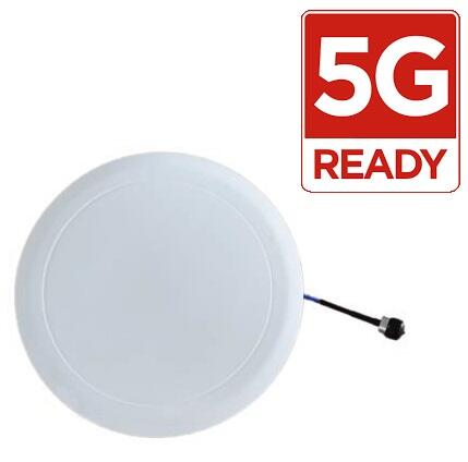 Blackhawk 4G/5G Slim Ceiling Omni Antenna (360 degree beamwidth), 380 to 4000 MHz, SISO, N-Female