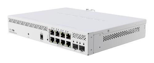 10-port Managed Switch, 8x GigE PoE ports, 2x SFP+ 10Gbps ports