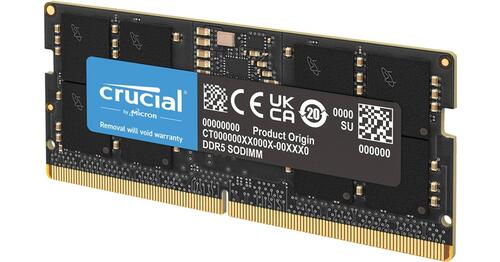 8GB DDR5 SODIMM 5600MHz C46 1.1V Notebook Laptop Memory