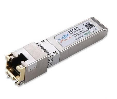 10 GbE Copper SFP+ Module (1G/2.5G/5G/10G), RJ45, Multi-Gigabit, 30m Reach