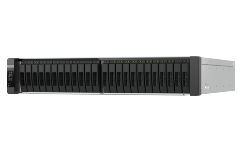 24-bay U.2/U.3 NVMe All-flash Dual Controller Enterprise ZFS NAS, Xeon D-2142IT 1.9GHz, 128GB RIDMM RAM, 4x 10GbE SFP+, 6x 2.5GbE